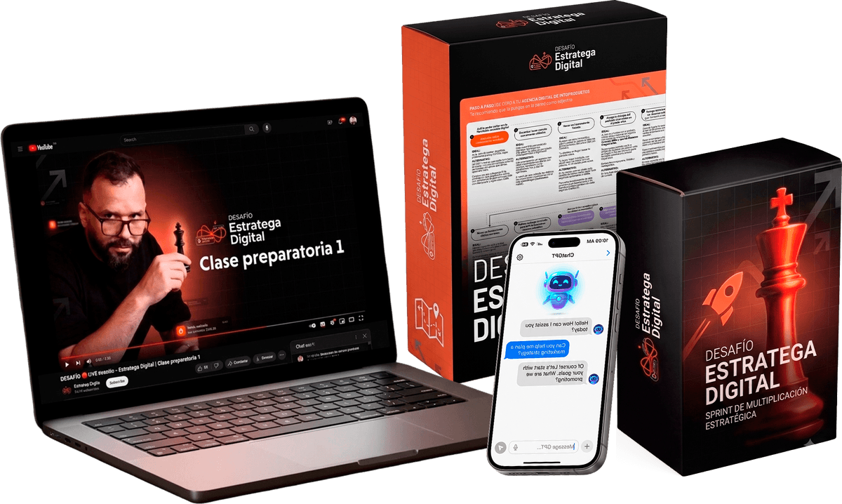 Todo lo que recibes en el Desafío Estratega Digital